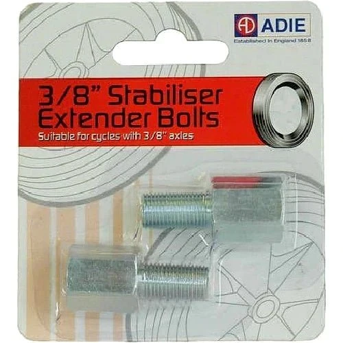 ADIE 3/8" Stabiliser Extender Bolts Silver 2 ADIE 3/8" Stabiliser Extender Bolts Silver - Image 2