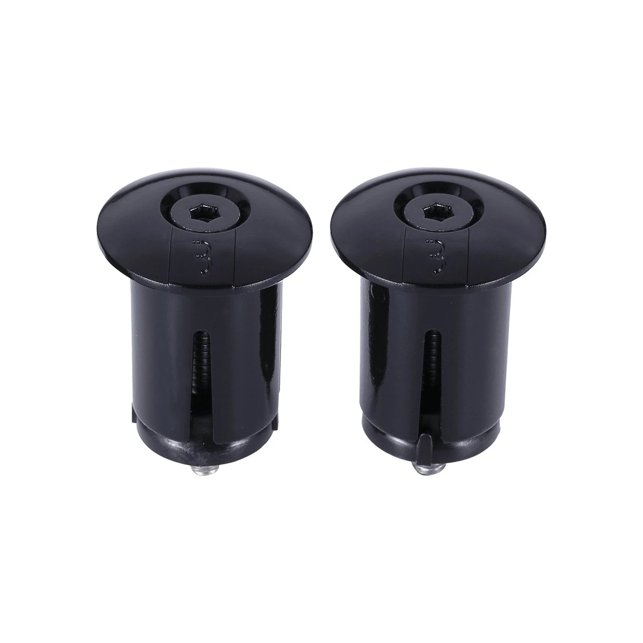 BBB ScrewOn Handlebar Plugs BHT-96 - Black 1 BBB ScrewOn Handlebar Plugs BHT-96 - Black