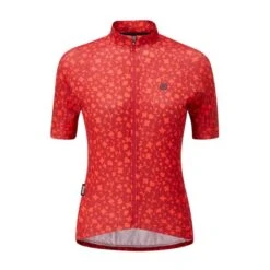 Chapeau! Ladies Rosa Short Sleeve Jersey Pattern - Hot Coral