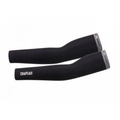Chapeau! Men's Arm Warmers Wordmark - Black