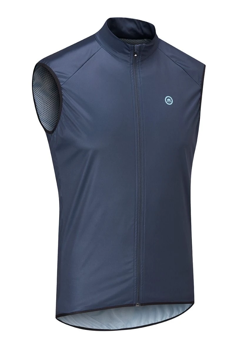 Chapeau! Mens Club Gilet Roundel - Deep Ocean 2 Chapeau! Mens Club Gilet Roundel - Deep Ocean - Image 2