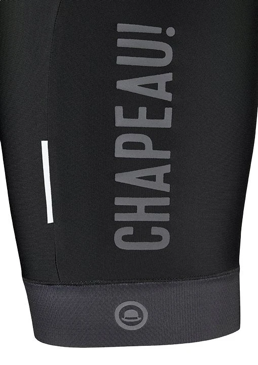 Chapeau! Mens Club II Bibshorts - Black 3 Chapeau! Mens Club II Bibshorts - Black - Image 3