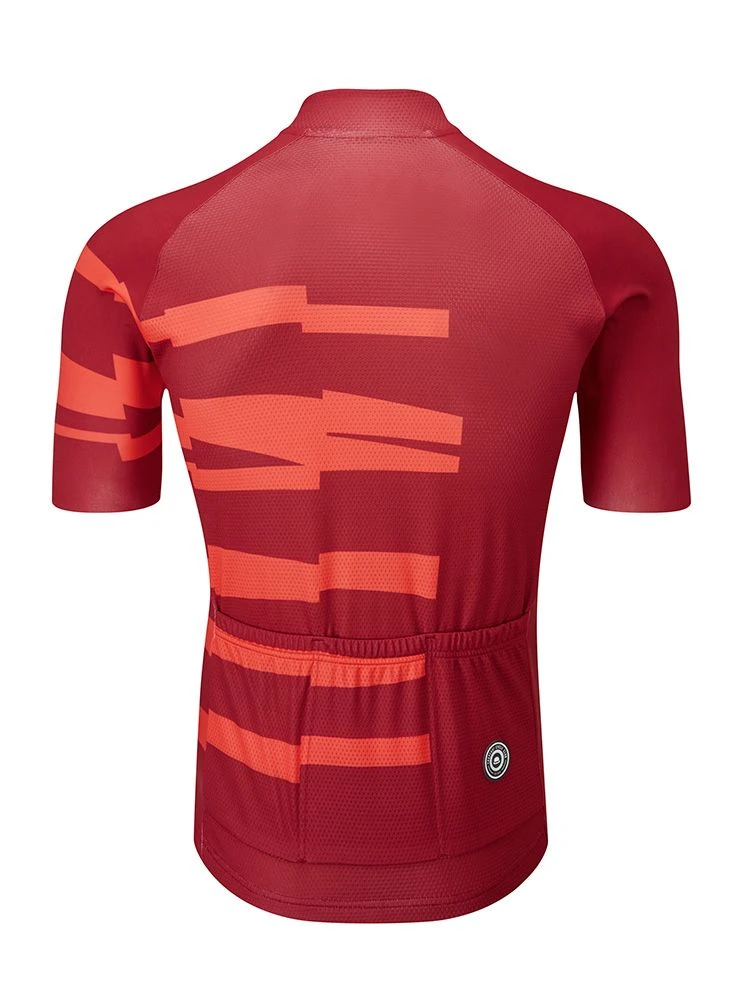 Chapeau! Mens Club Jersey Pattern - Burnt Sienna 3 Chapeau! Mens Club Jersey Pattern - Burnt Sienna - Image 3