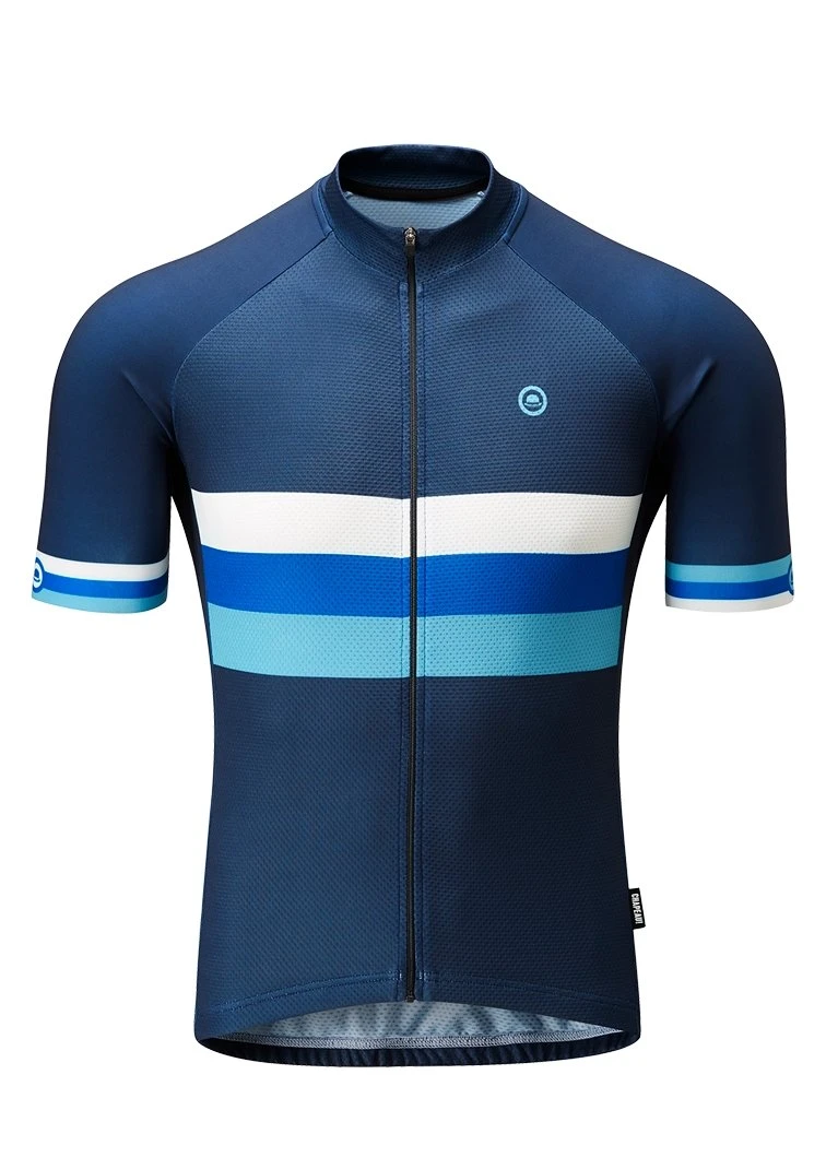 Chapeau! Mens Club Jersey Stripe - Deep Ocean 1 Chapeau! Mens Club Jersey Stripe - Deep Ocean