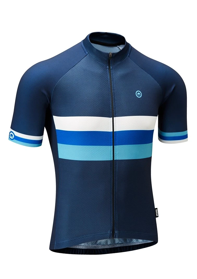 Chapeau! Mens Club Jersey Stripe - Deep Ocean 2 Chapeau! Mens Club Jersey Stripe - Deep Ocean - Image 2