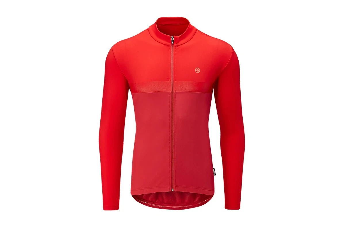 Chapeau! Mens Club LS Thermal Jersey - Devon Red 1 Chapeau! Mens Club LS Thermal Jersey - Devon Red