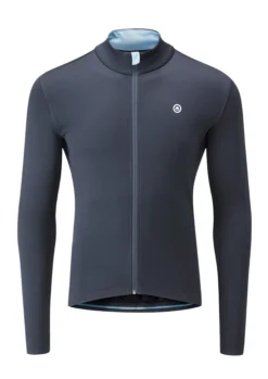 Chapeau! Mens Etape Long Sleeve Merino Jersey - Deep Ocean