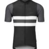 Chapeau! Tempo Jersey Block Stripe - Black / Carbon Grey