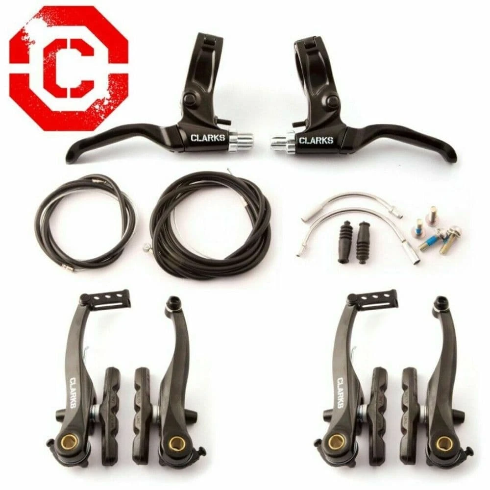 Clarks V-Brake Caliper & Lever Set 1 Clarks V-Brake Caliper & Lever Set