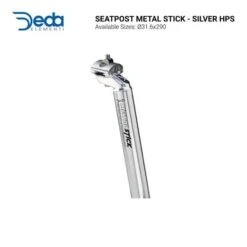 Deda Elementi Metal Stick Silver Polished Alloy Seatpost 31.6mm