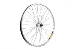 ETC 26 X 1.75 Alloy Silver Nutted MTB Front Wheel