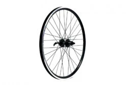 ETC 26"x 1.75 Alloy Double Wall Black Cassette Q/R Disc Brake MTB Rear Wheel