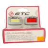 ETC FR45 USB Rechargeable Twin Set (Silver)