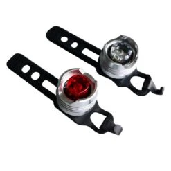 ETC Super Bright Twin Set Front & Rear Bicycle Lights