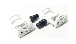 Exustar E-PR100PP-WH Look Keo Compatible Road Bike Pedals - White
