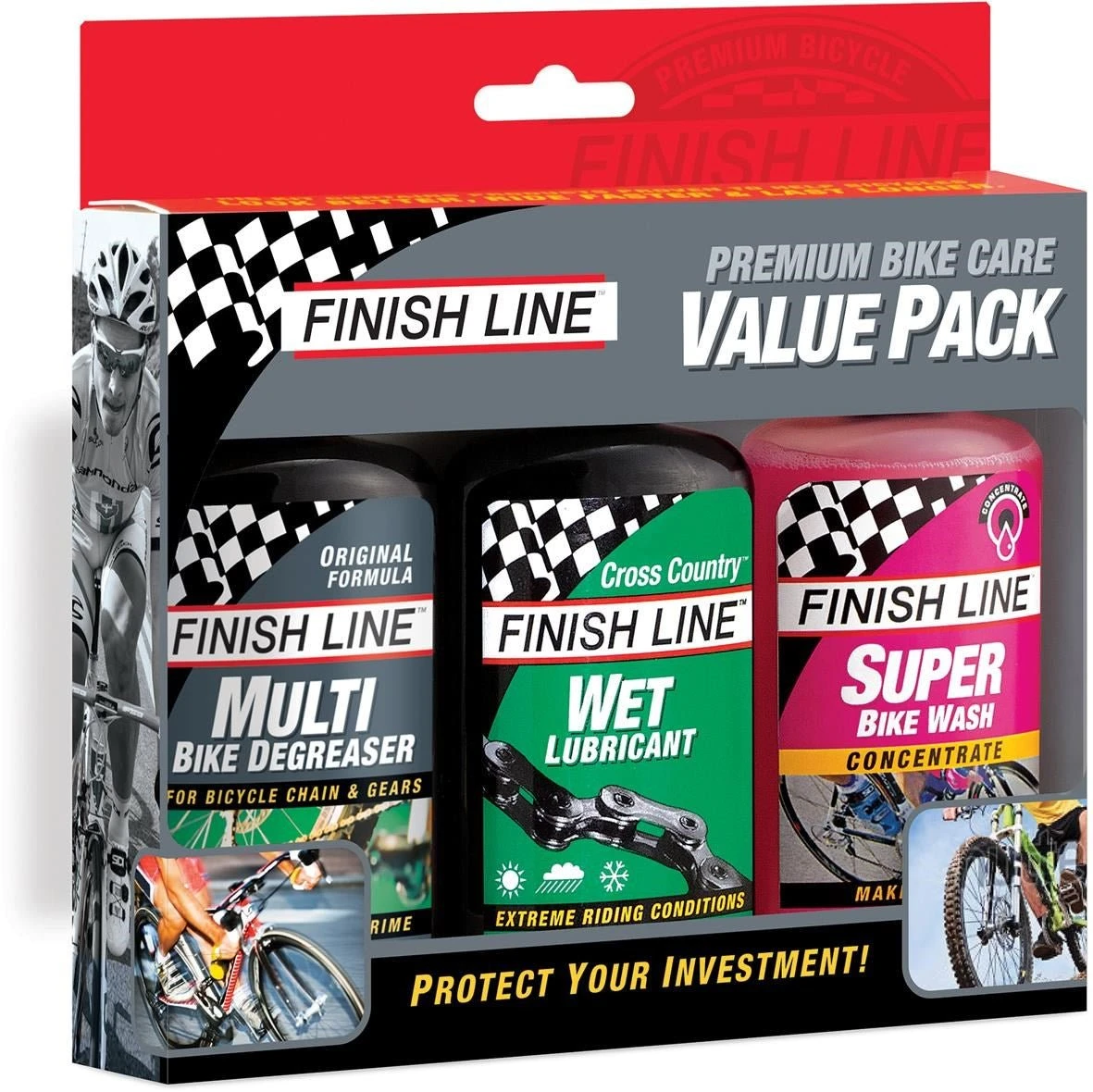 Finish Line Bike Care Value Pack 1 Finish Line Bike Care Value Pack