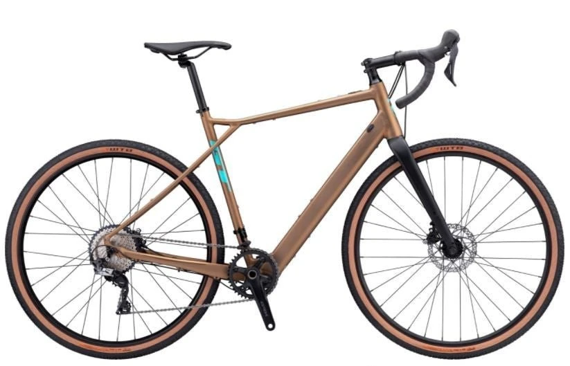 GT EGrade AMP Electric Gravel Bike - Bronze 1 GT EGrade AMP Electric Gravel Bike - Bronze