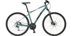 GT Transeo Elite 700 Hybrid Bike 2022 Jade