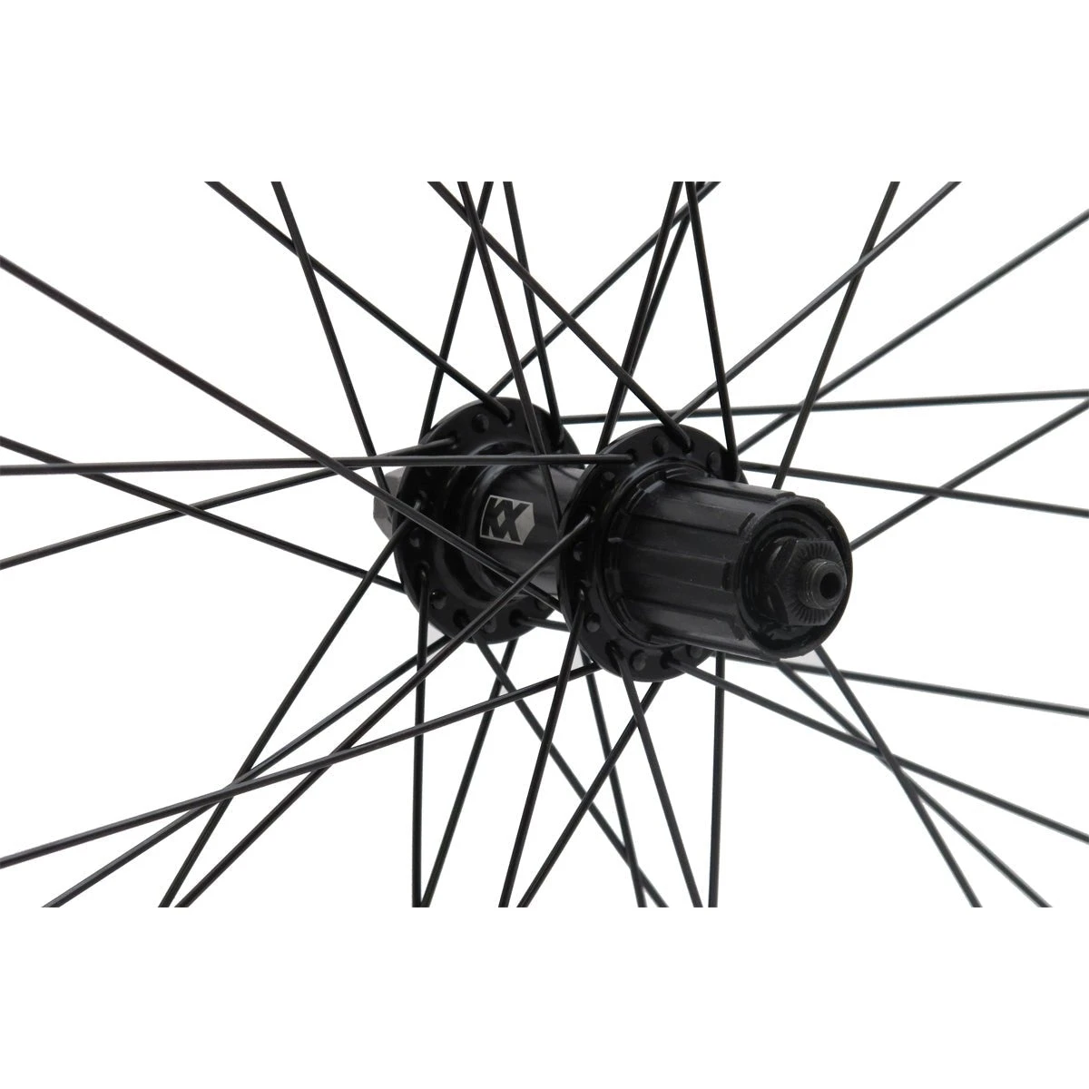 KX Hybrid 700C Doublewall Q/R Cassette Rim Brake Rear Wheel 2 KX Hybrid 700C Doublewall Q/R Cassette Rim Brake Rear Wheel - Image 2