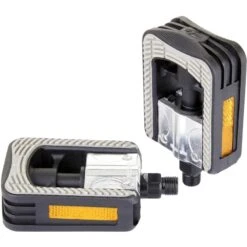 M Part Alloy Body Resin Cage 9/16" Thread Folding Pedals MPP25