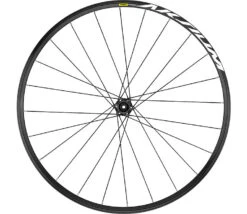 Mavic Aksium Disc Road Wheel (FRONT ONLY) With Mavic Yksion Elite Guard Tyre White/Black 700x25c