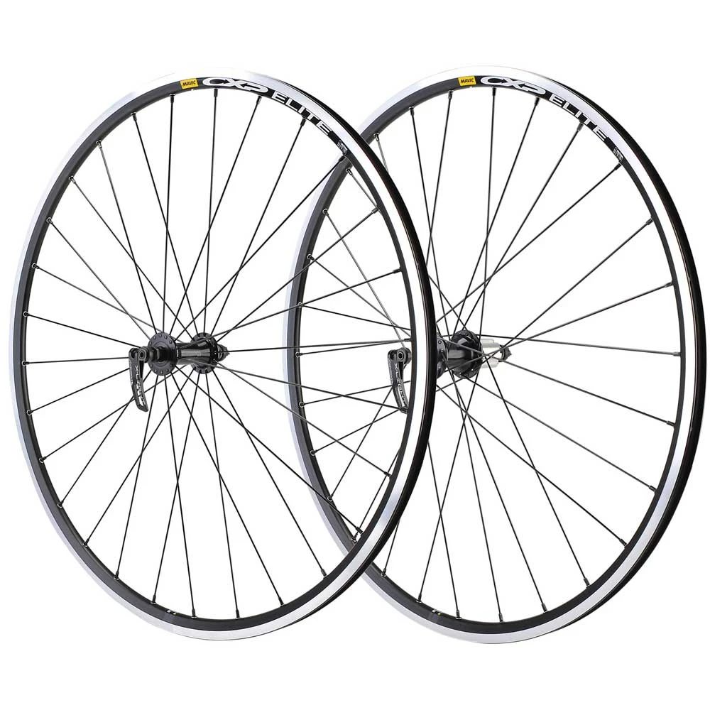 Mavic CXP Elite Niche Hubs Rim Brake Road Wheels - Front & Rear Wheelset 1 Mavic CXP Elite Niche Hubs Rim Brake Road Wheels - Front & Rear Wheelset