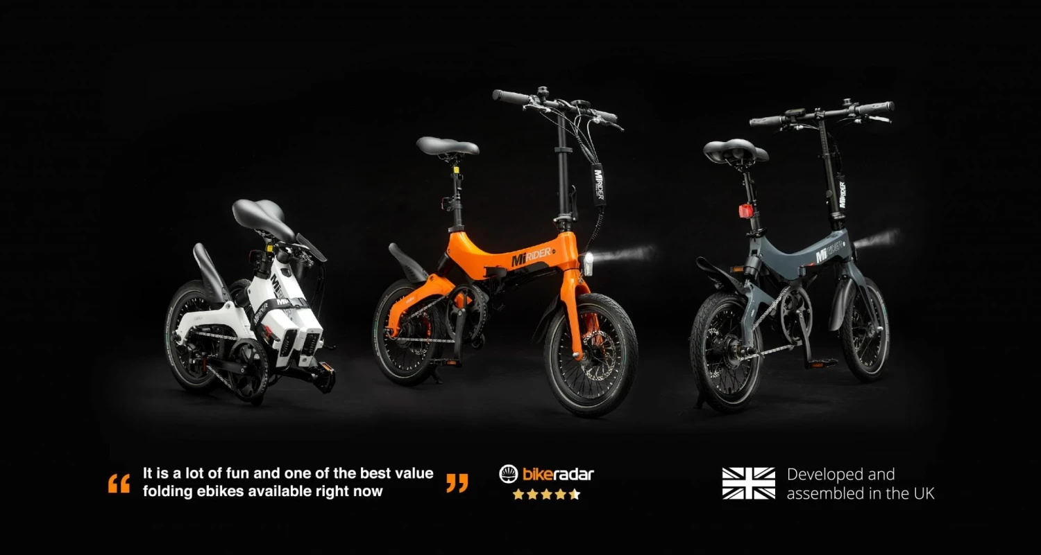 MiRider One Electric Bike - Lightweight Folding E-Bike 5 MiRider One Electric Bike - Lightweight Folding E-Bike - Image 5
