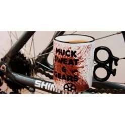 Muck Sweat & Gears Bike Mug - The Ultimate Gift For Cycling Lovers