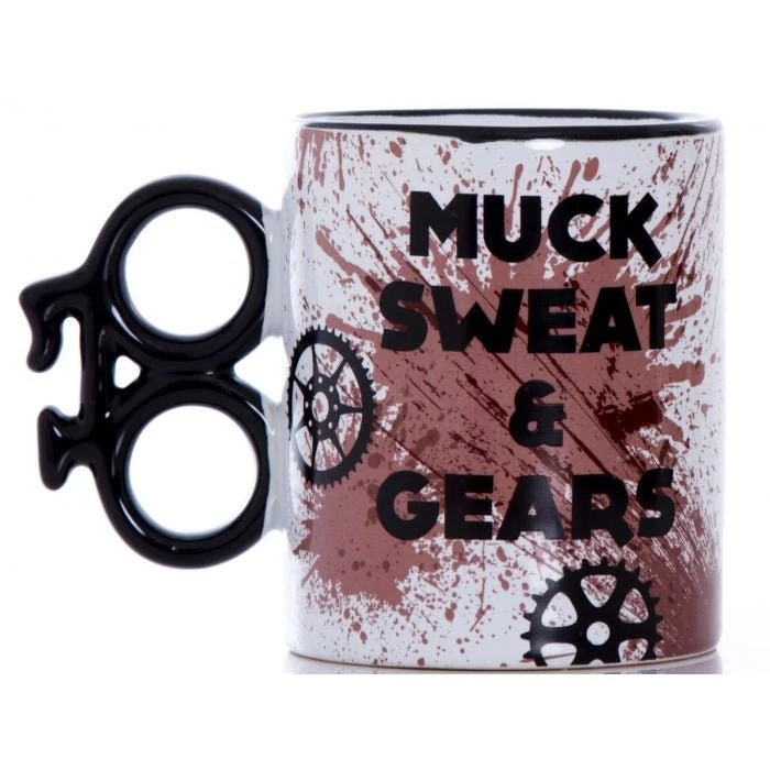 Muck Sweat & Gears Bike Mug - The Ultimate Gift For Cycling Lovers 5 Muck Sweat & Gears Bike Mug - The Ultimate Gift For Cycling Lovers - Image 5