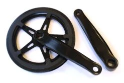 Neco 3/32″ X 44t X 170mm Steel Single Chainset – Black