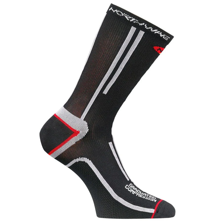 Northwave Compression Socks - Black & Red 1 Northwave Compression Socks - Black & Red