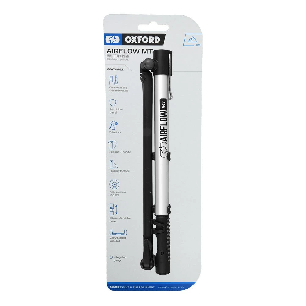 Oxford Airflow MT Mini Track Pump 2 Oxford Airflow MT Mini Track Pump - Image 2