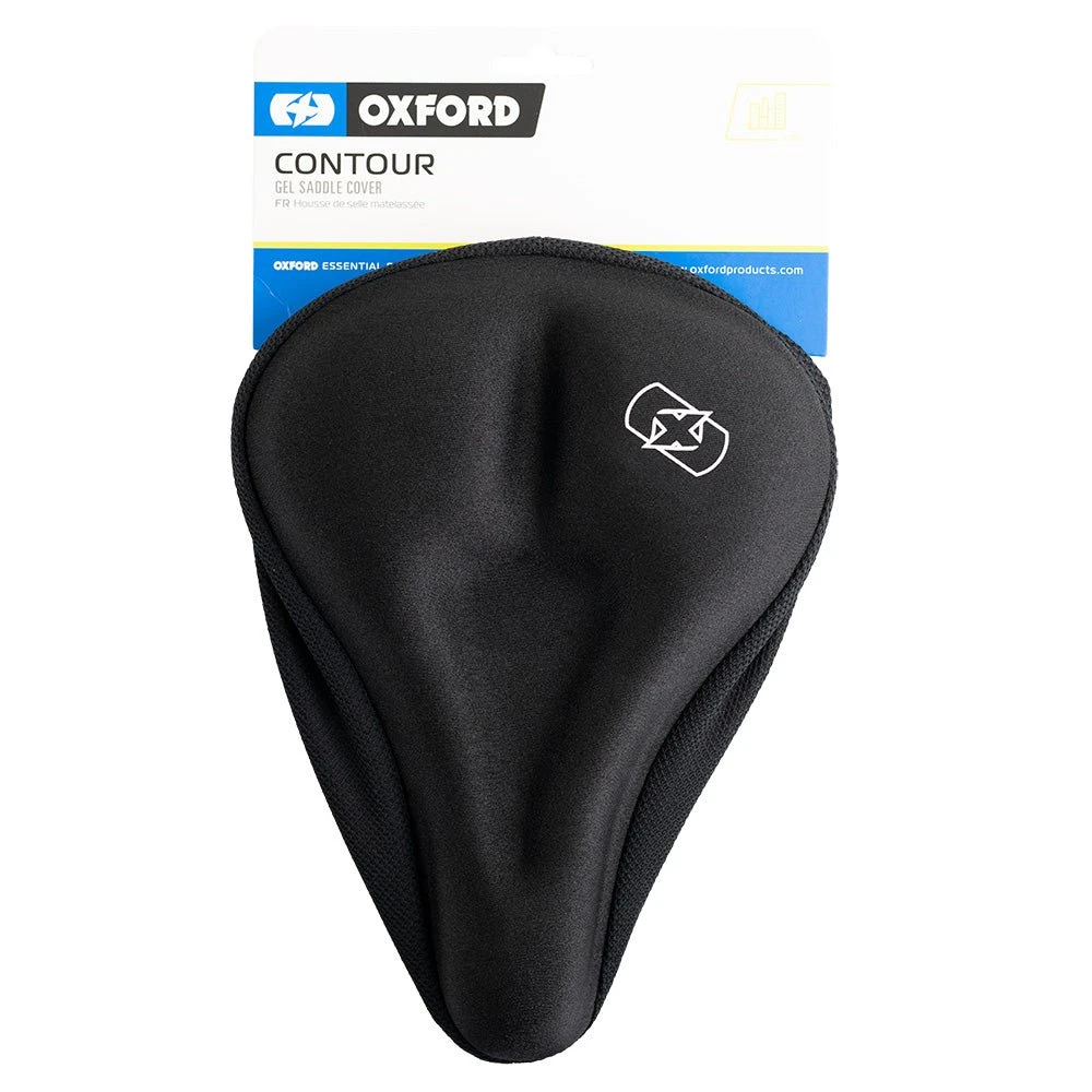 Oxford Contour Gel Saddle Cover Black 4 Oxford Contour Gel Saddle Cover Black - Image 4