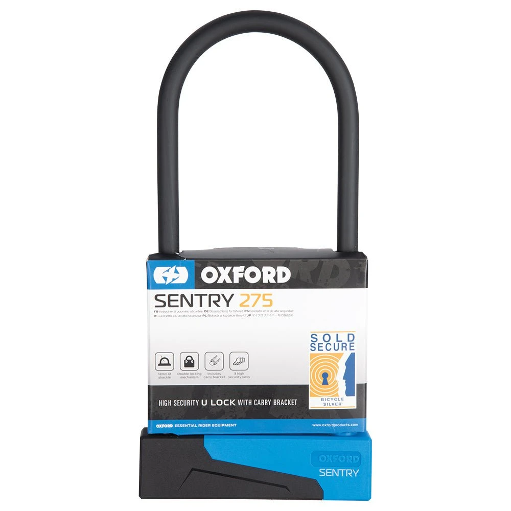 OXFORD Sentry U-Lock 275mm X 110mm 5 OXFORD Sentry U-Lock 275mm X 110mm - Image 5