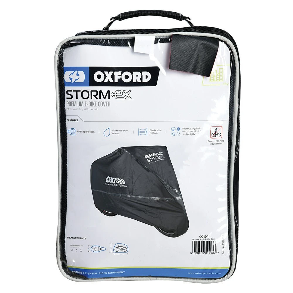 OXFORD Stormex Single E-bike Cover 4 OXFORD Stormex Single E-bike Cover - Image 4