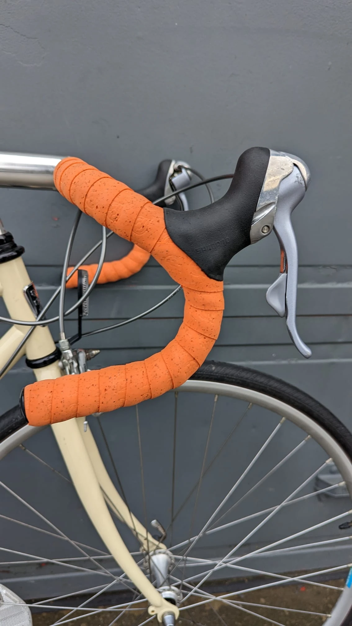 Preloved 1992 Peugeot PE20 Vintage Road Bike Cream 700c 54cm 6 Preloved 1992 Peugeot PE20 Vintage Road Bike Cream 700c 54cm - Image 6