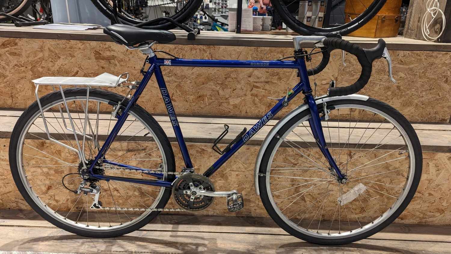 Preloved Dawes Horizon Vintage Road Bike Blue 700c 22"