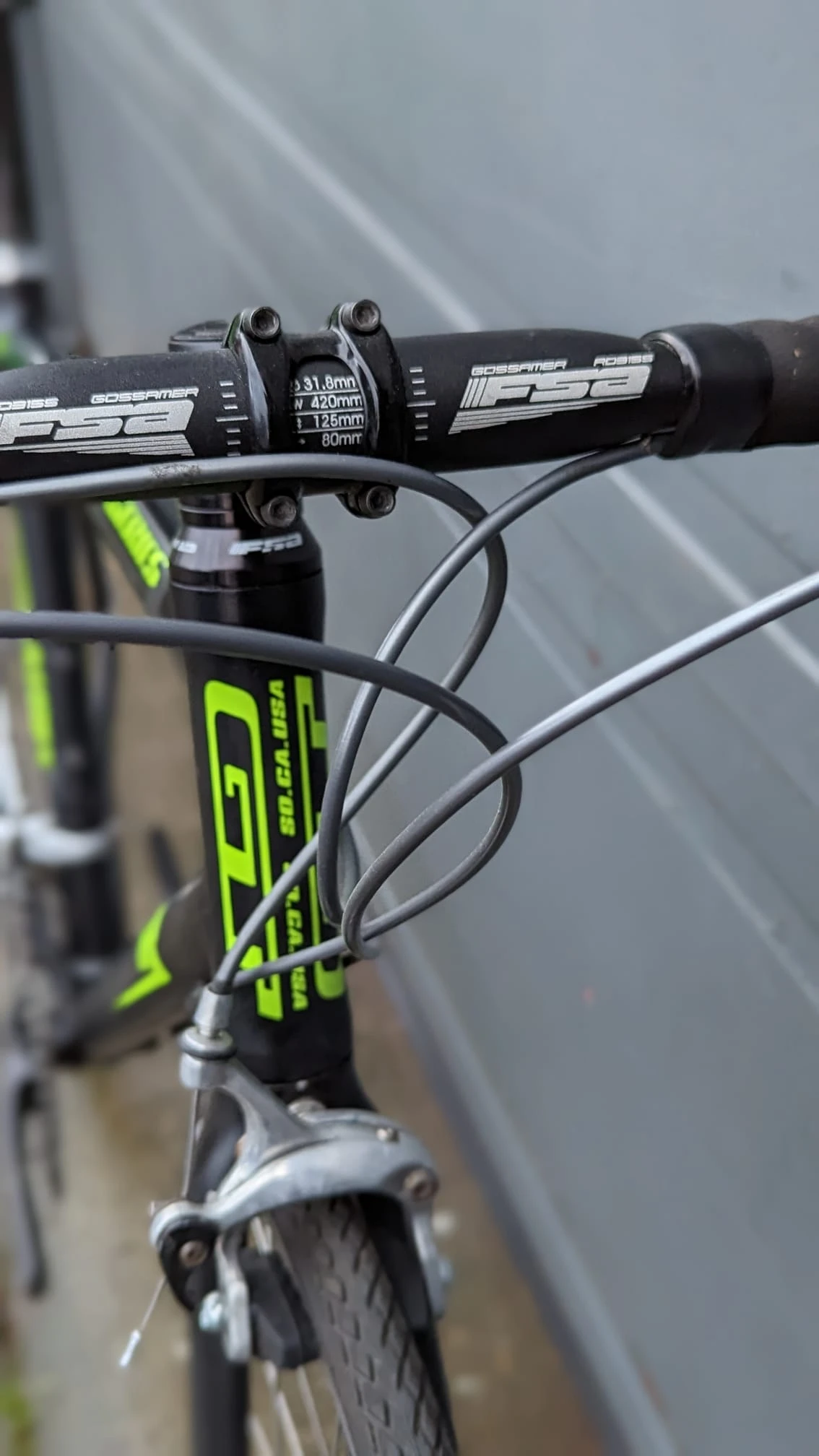 Preloved GT Series 4 Road Bike Black/Green 700c Medium 2 Preloved GT Series 4 Road Bike Black/Green 700c Medium - Image 2