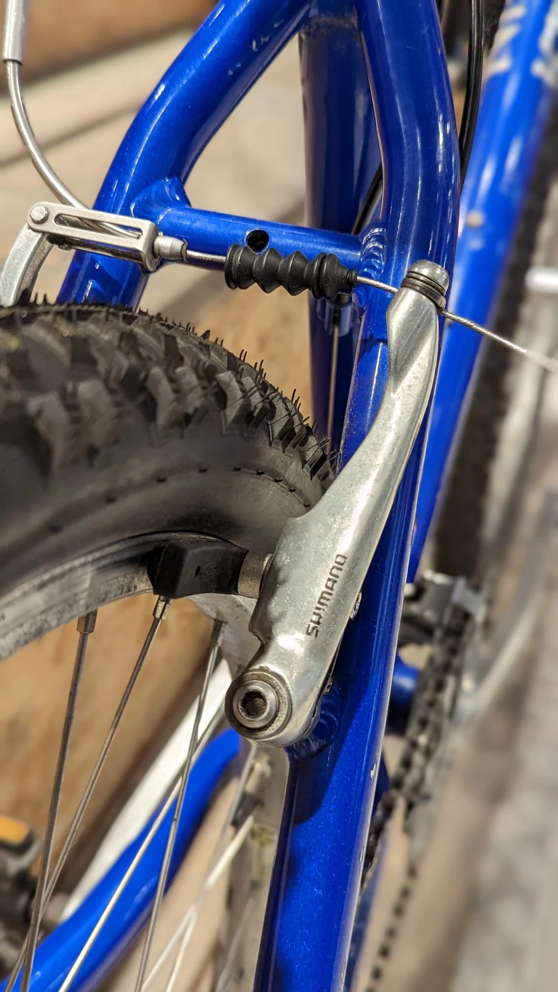 Preloved Klein Pulse Comp Vintage Hardtail MTB Blue 26" 17" 7 Preloved Klein Pulse Comp Vintage Hardtail MTB Blue 26" 17" - Image 7