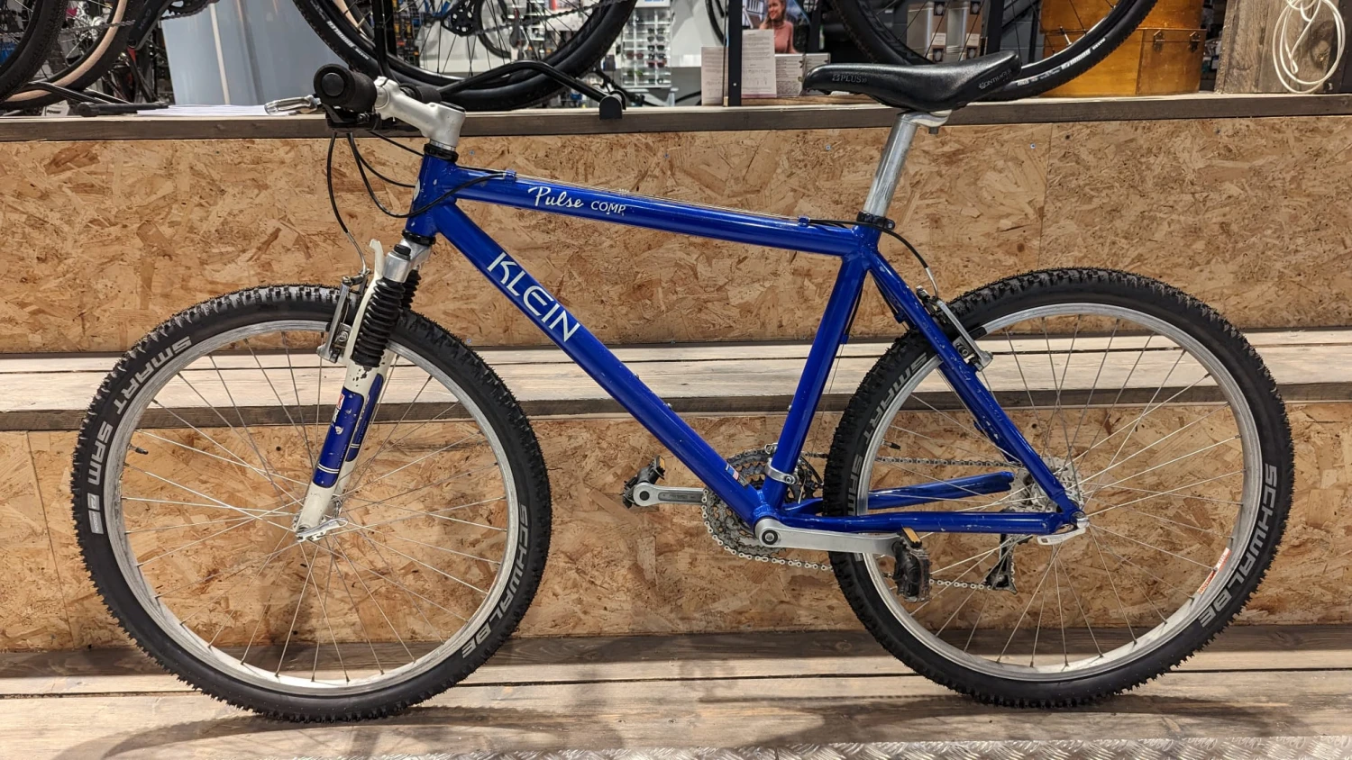 Preloved Klein Pulse Comp Vintage Hardtail MTB Blue 26" 17" 10 Preloved Klein Pulse Comp Vintage Hardtail MTB Blue 26" 17" - Image 10