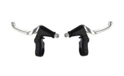 Raleigh Brake Lever Silver Pair 20-24" RKL441