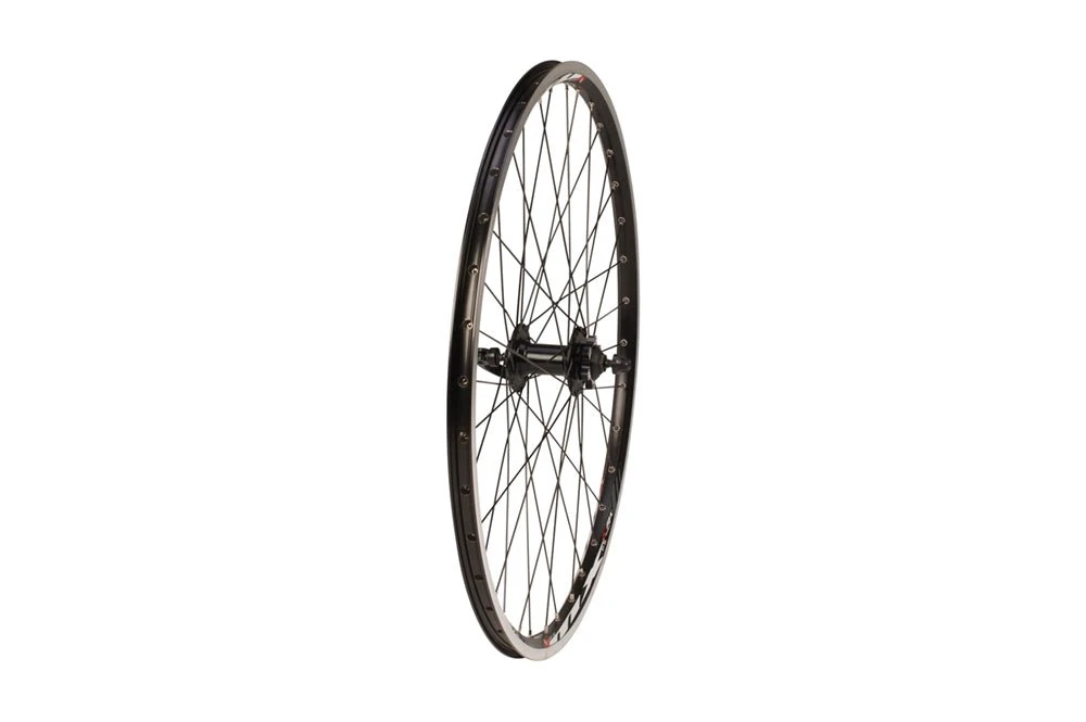 Raleigh RGH845 Tru-build 26 Inch Q/R MTB Front Disc Wheel - Black 1 Raleigh RGH845 Tru-build 26 Inch Q/R MTB Front Disc Wheel - Black