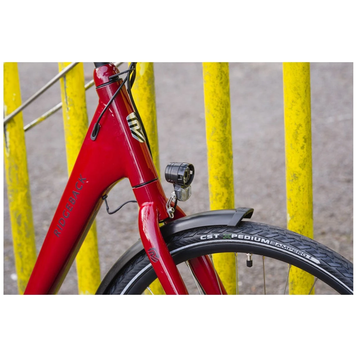 Ridgeback Electron+ (Electron Plus) Utility Electric Bike - Red E-Bike 4 Ridgeback Electron+ (Electron Plus) Utility Electric Bike - Red E-Bike - Image 4