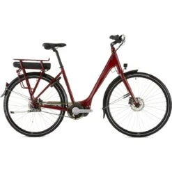 Ridgeback Electron+ (Electron Plus) Utility Electric Bike - Red E-Bike