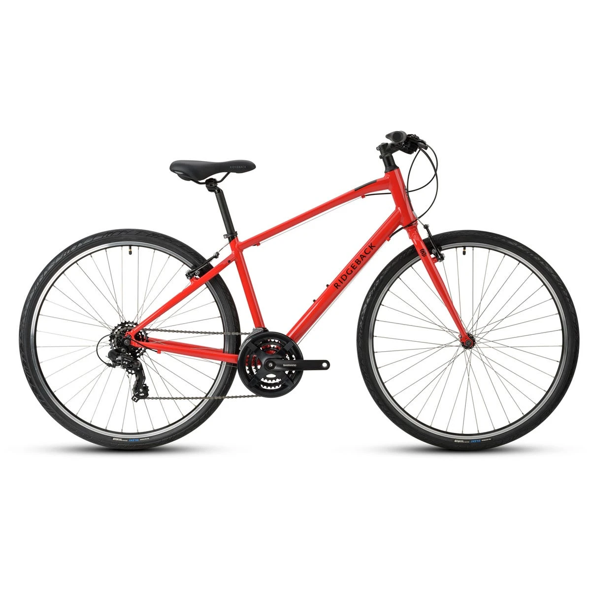 Ridgeback Motion Hybrid Bike - Red 1 Ridgeback Motion Hybrid Bike - Red