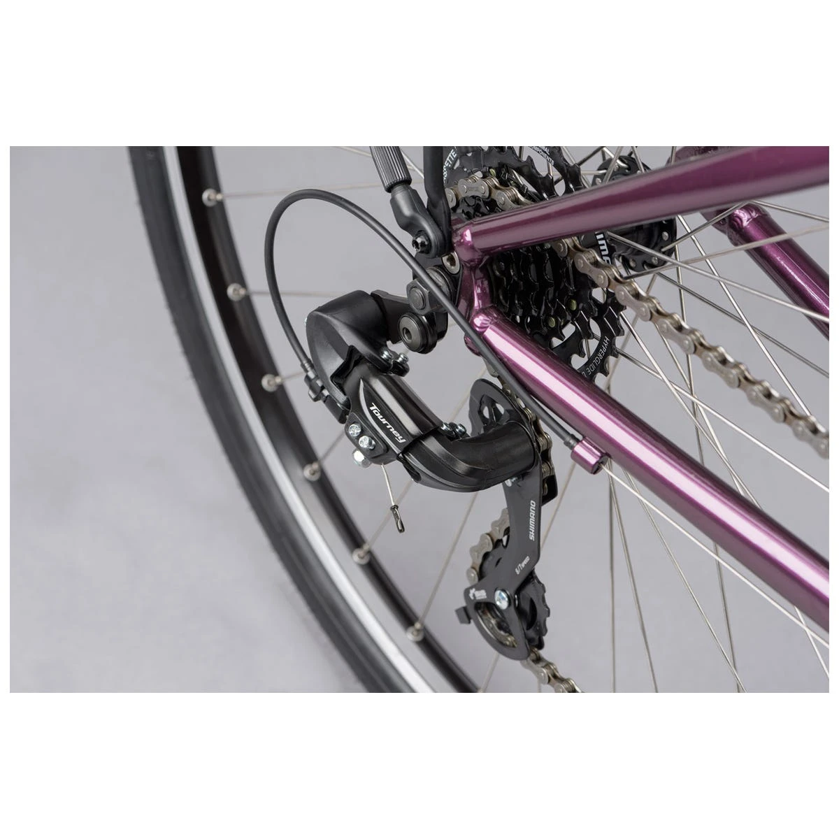 Ridgeback Speed Women's Step Though Hybrid Bike - Purple 5 Ridgeback Speed Women's Step Though Hybrid Bike - Purple - Image 5
