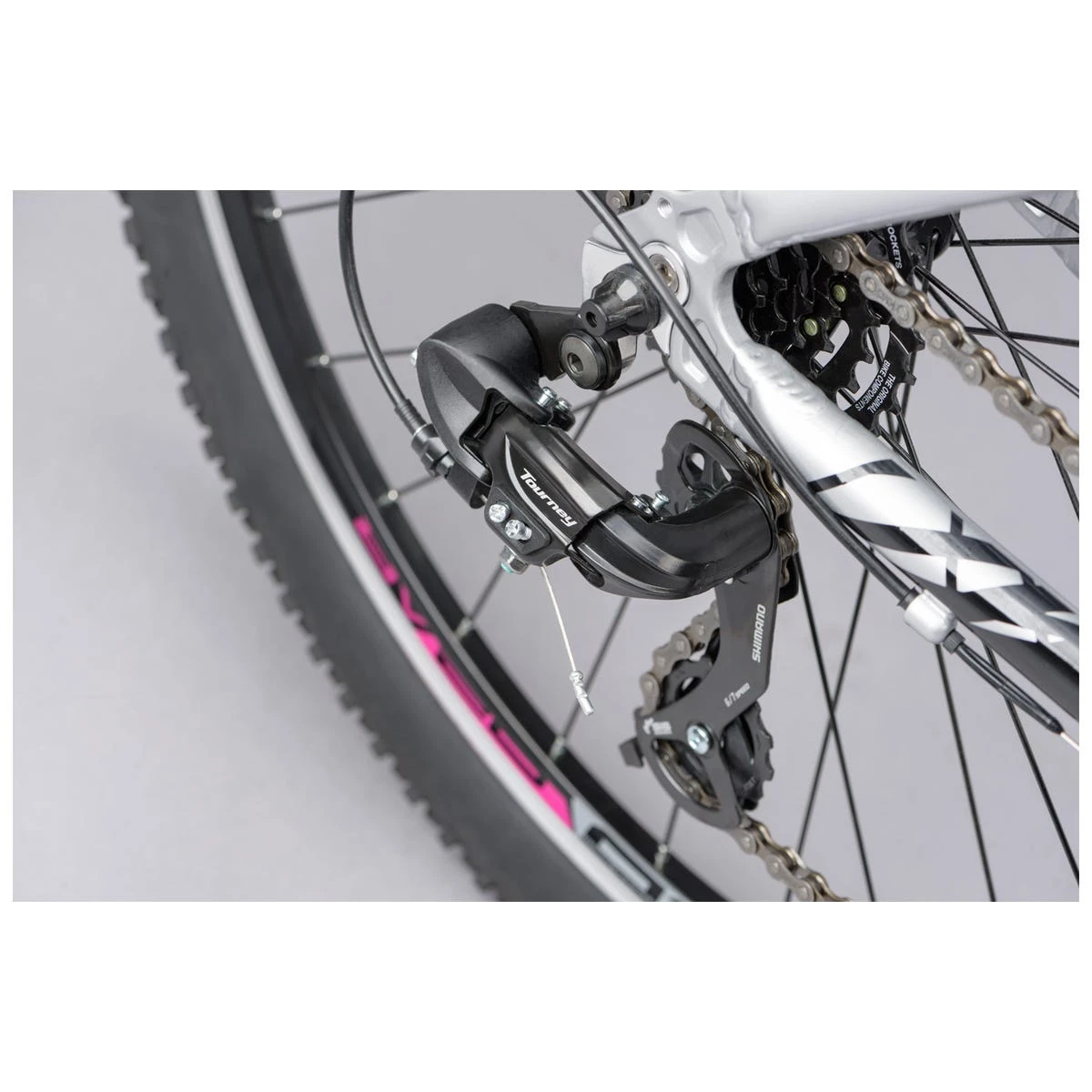 Ridgeback Terrain 1 Mountain Bike - Silver 3 Ridgeback Terrain 1 Mountain Bike - Silver - Image 3