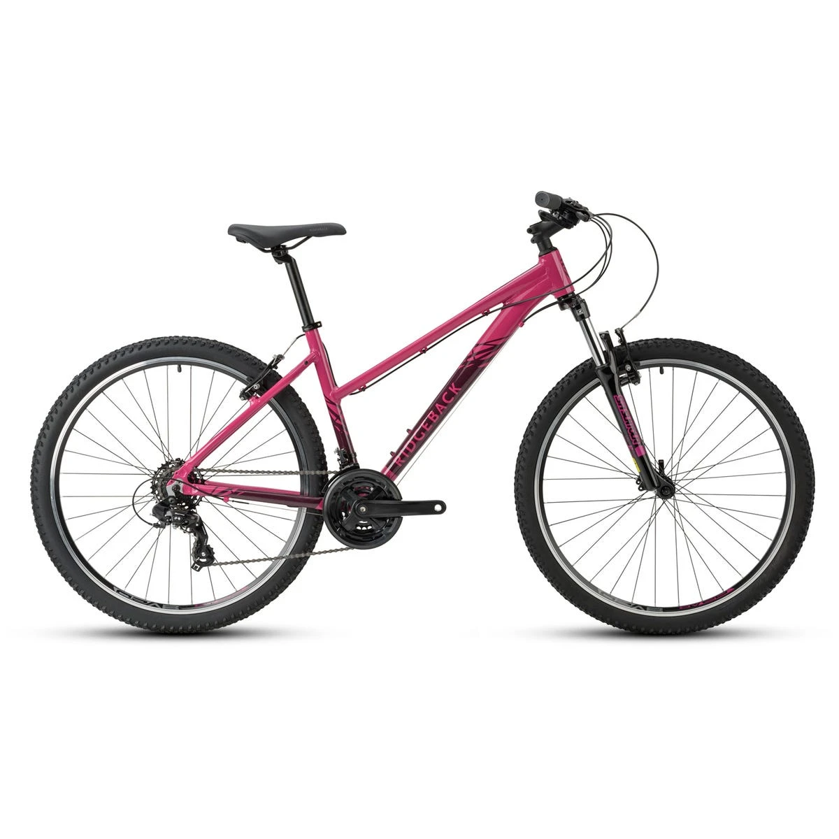 Ridgeback Terrain 2 Step Through Women's Mountain Bike - Hardtail MTB - Magenta 2 Ridgeback Terrain 2 Step Through Women's Mountain Bike - Hardtail MTB - Magenta - Image 2