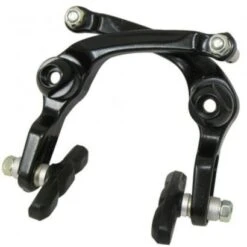 Savage Components Brake Caliper Front With Brake Pads U Front Dual Spring Black SVBK010F