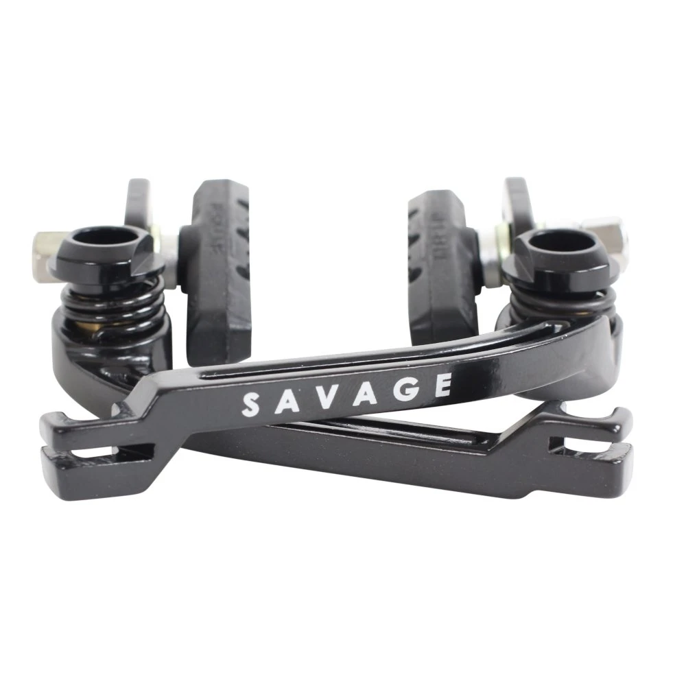 Savage Components Brake Caliper With Brake Pads U Rear Dual Spring Black SVBK010R 2 Savage Components Brake Caliper With Brake Pads U Rear Dual Spring Black SVBK010R - Image 2